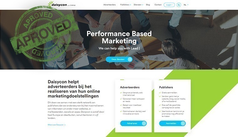 Daisycon: Betrouwbaar