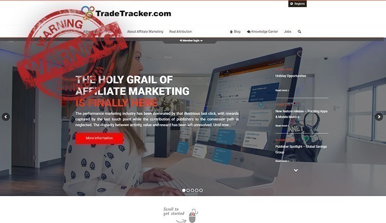 Tradetracker: Onbetrouwbaar